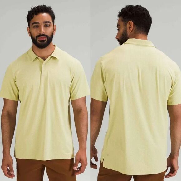 Lululemon Snap Front Performance Short Sleeve Polo Shirt S NWT - Picture 1 of 12